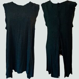 Straight Outta of Compton Drifter Clothing Cistern Black Split Hem Tunic Top